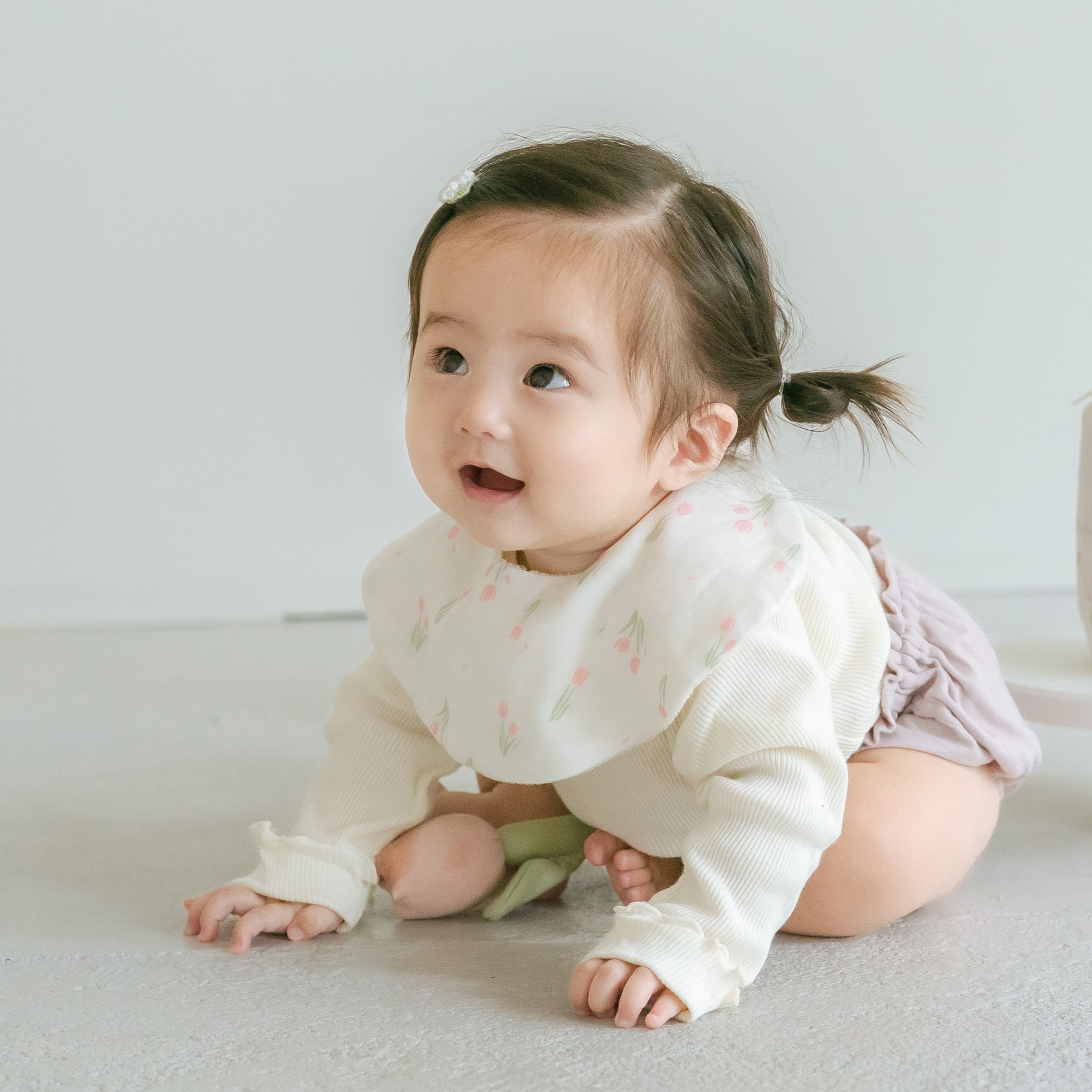 オリジナル柄スタイとラトルのベビーケーキ