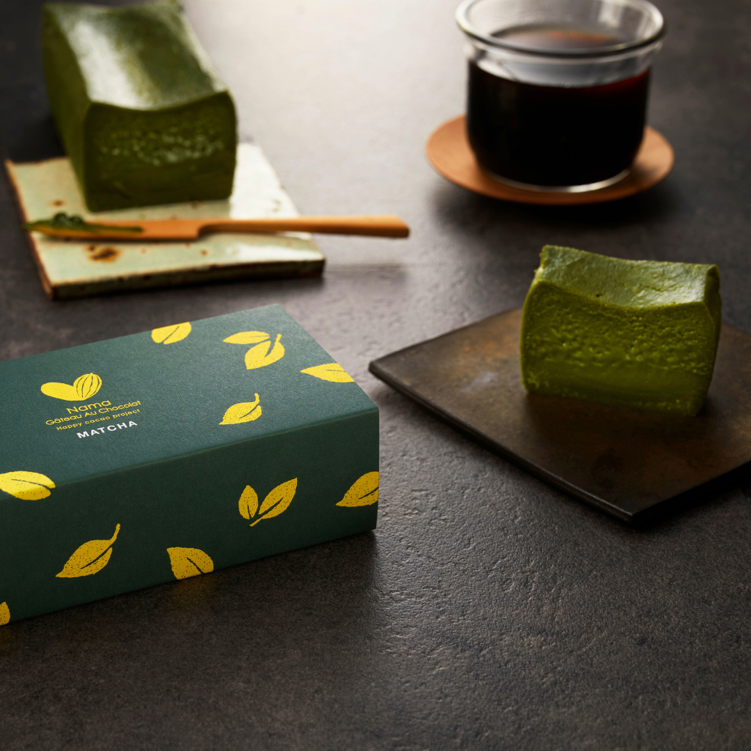 幸せの生ガトーショコラ MATCHA