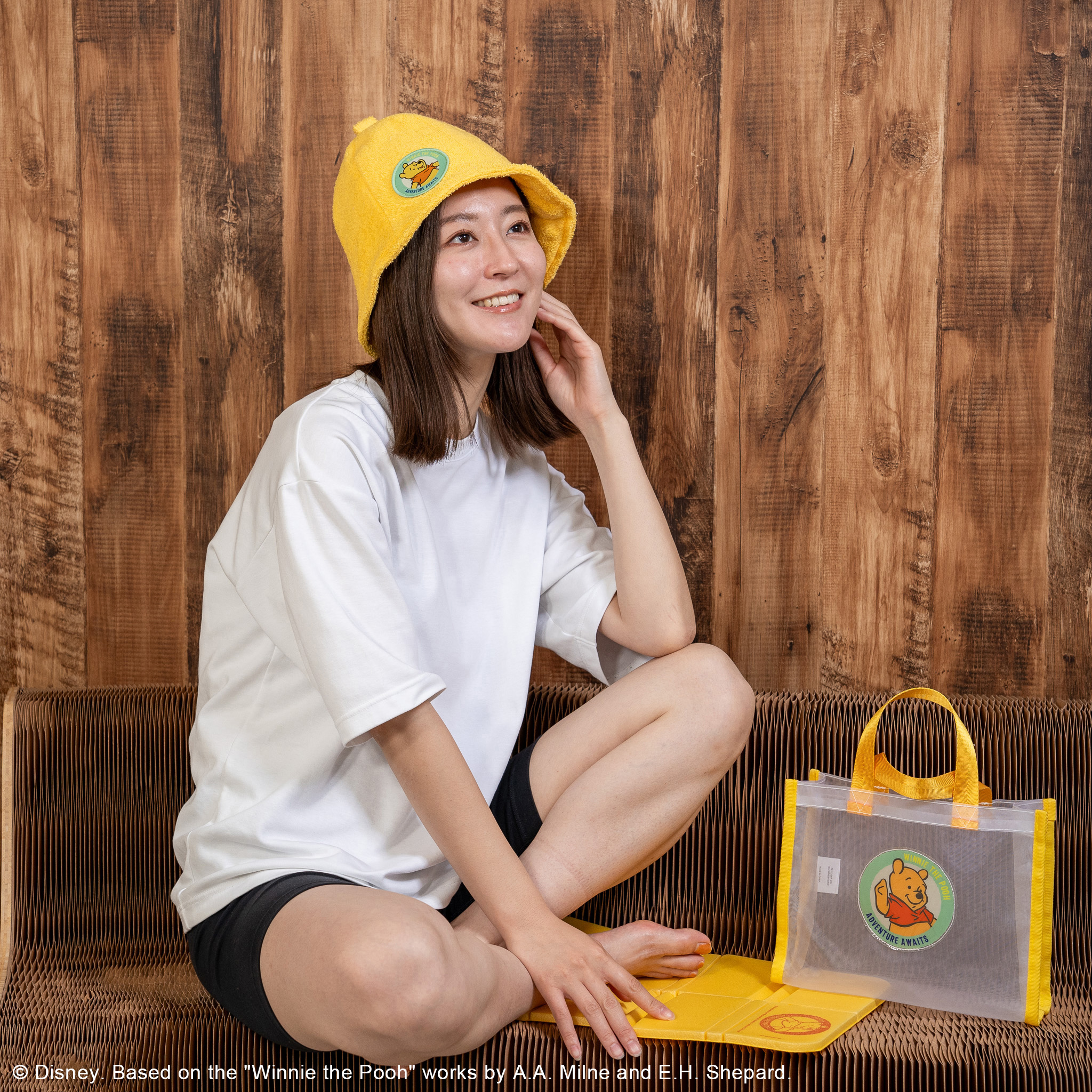 Disney ディズニーサウナセット（サウナハット&マット&バッグ）