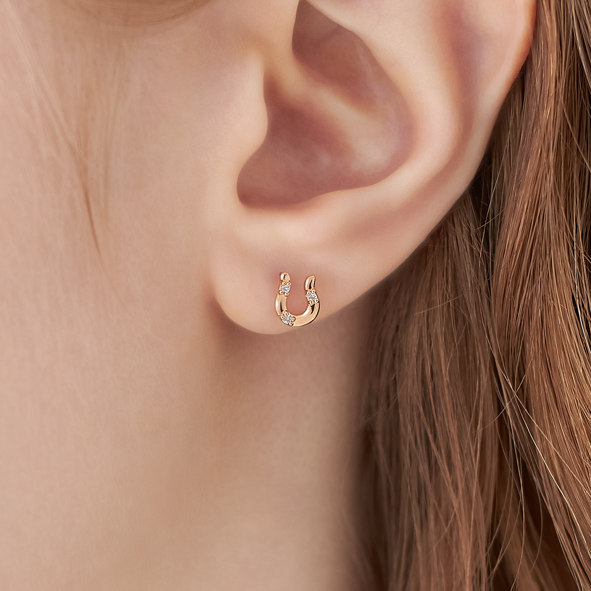 【Autumn Limited】K10ピンクゴールド ピアス