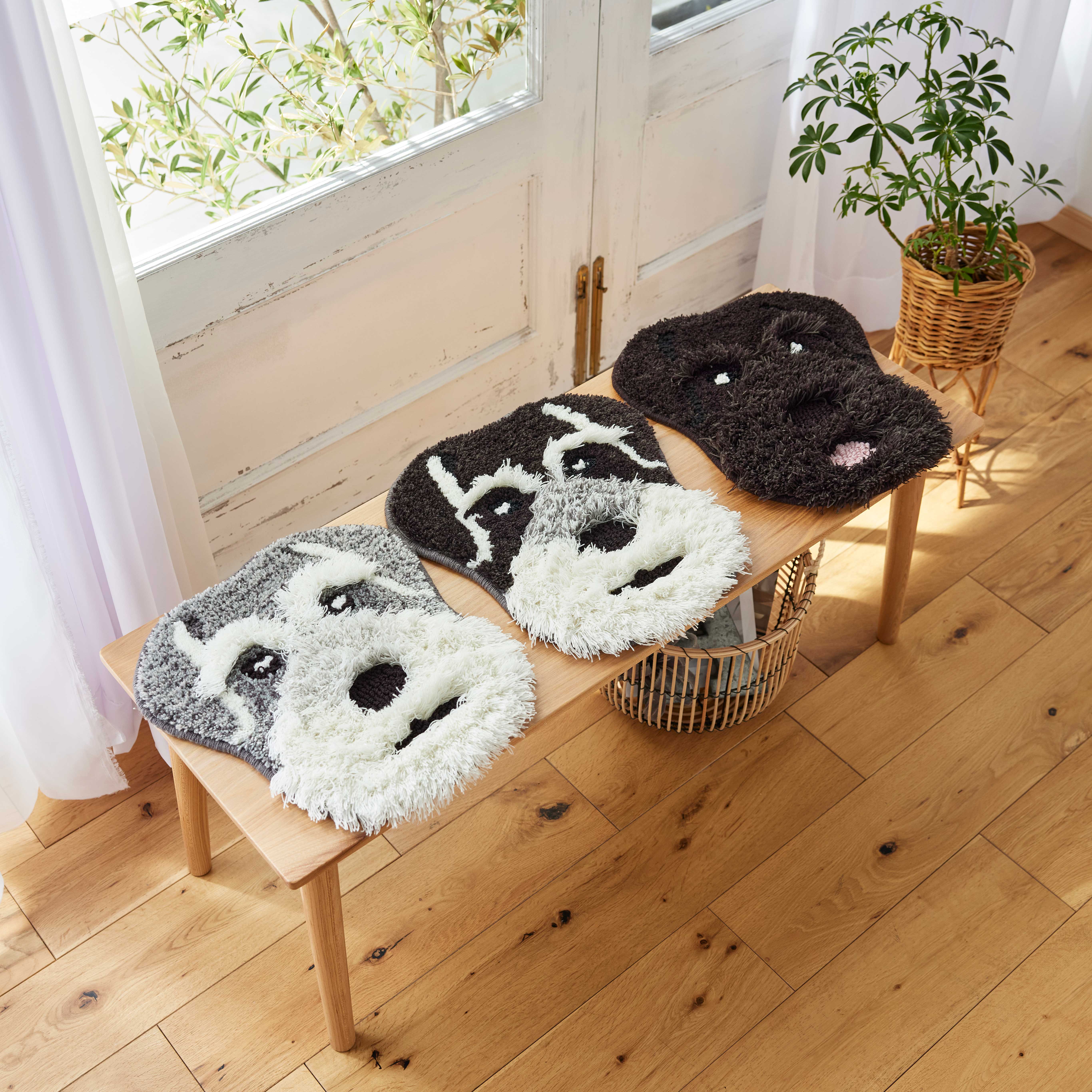 イヌカオ マット　シュナウザー