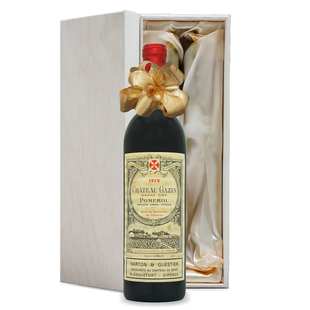 【名入れ彫刻】1972年 生まれ年ワイン