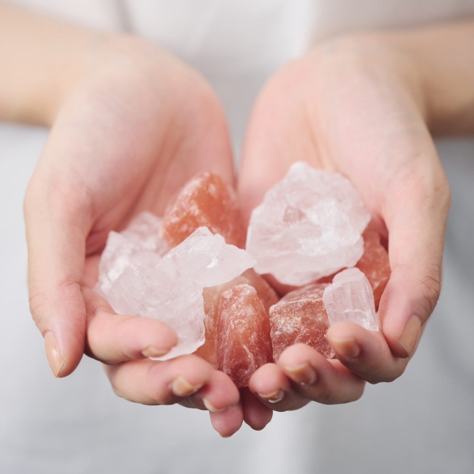 クォーツバスソルト　クリスタル&コーラル【梅結びの水引きボックス】