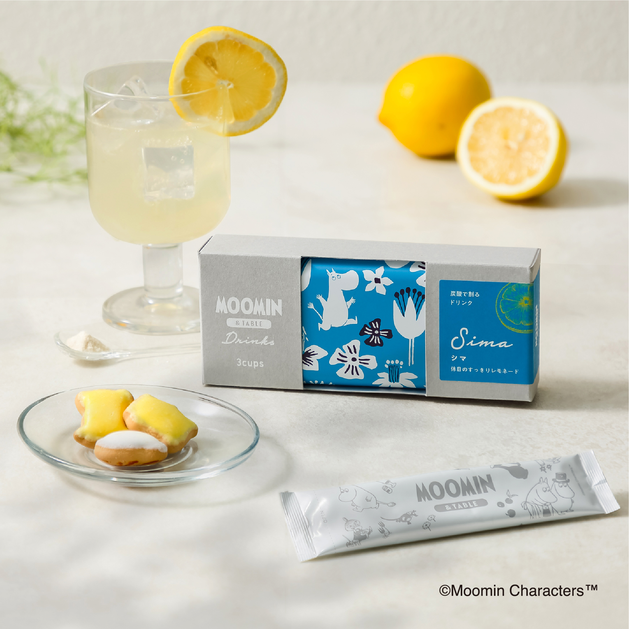 炭酸で割るだけ】北欧発の爽やかフルーツドリンク | MOOMIN