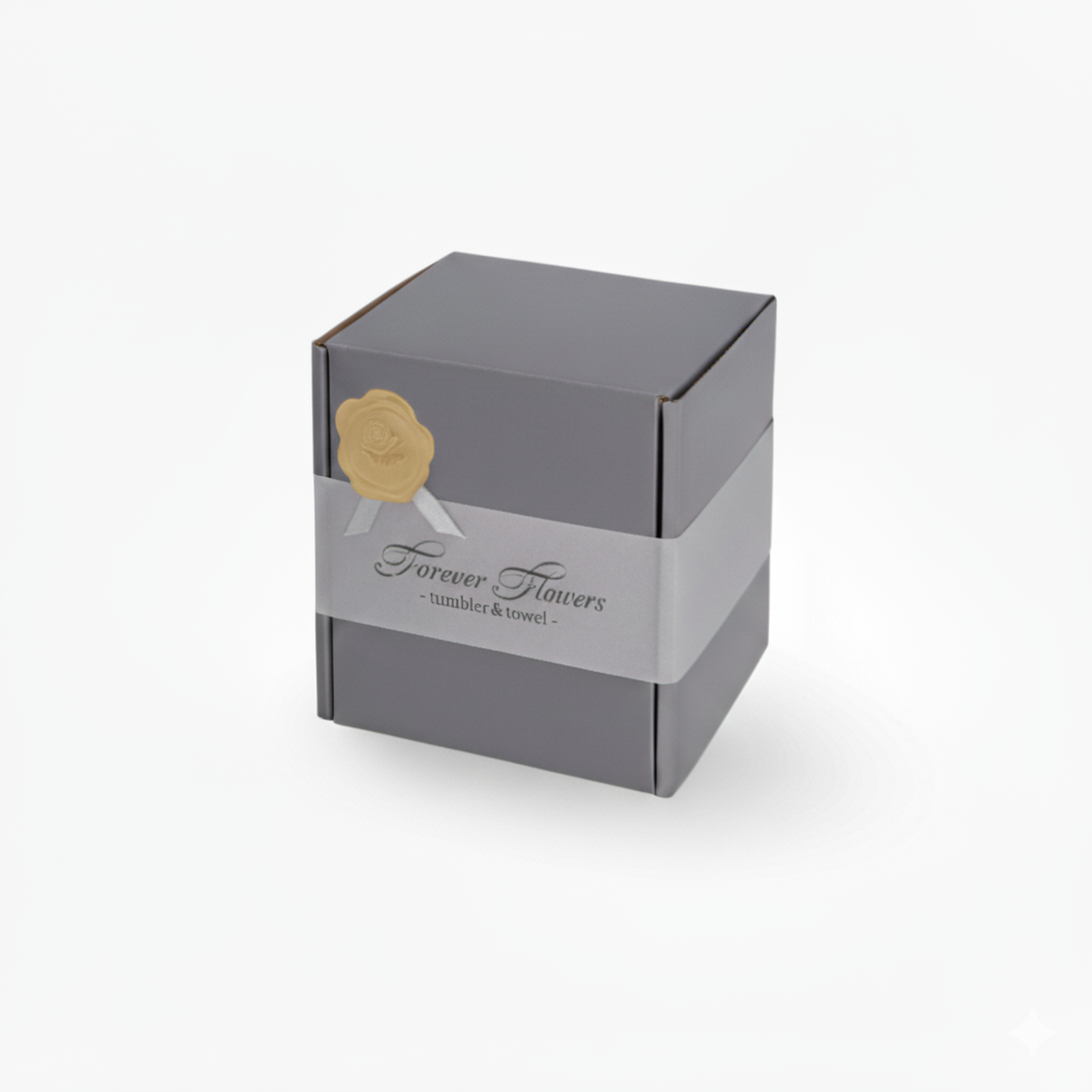 【贈り物上手が選ぶギフト】 今治ハンカチタオル＆タンブラーのギフトBOX