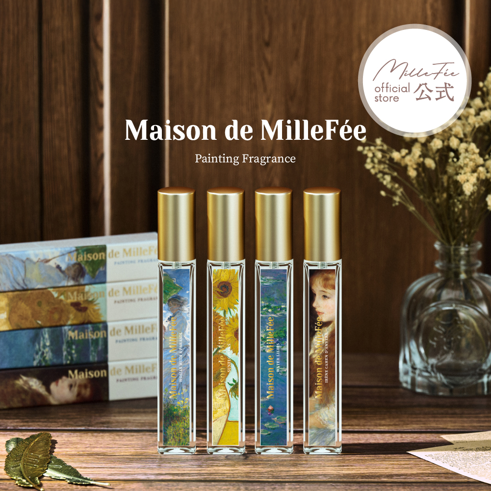 Xmas限定ボックス選択可能【お友達が色/香りを選べる】絵画フレグランス＆アイシャドウセット