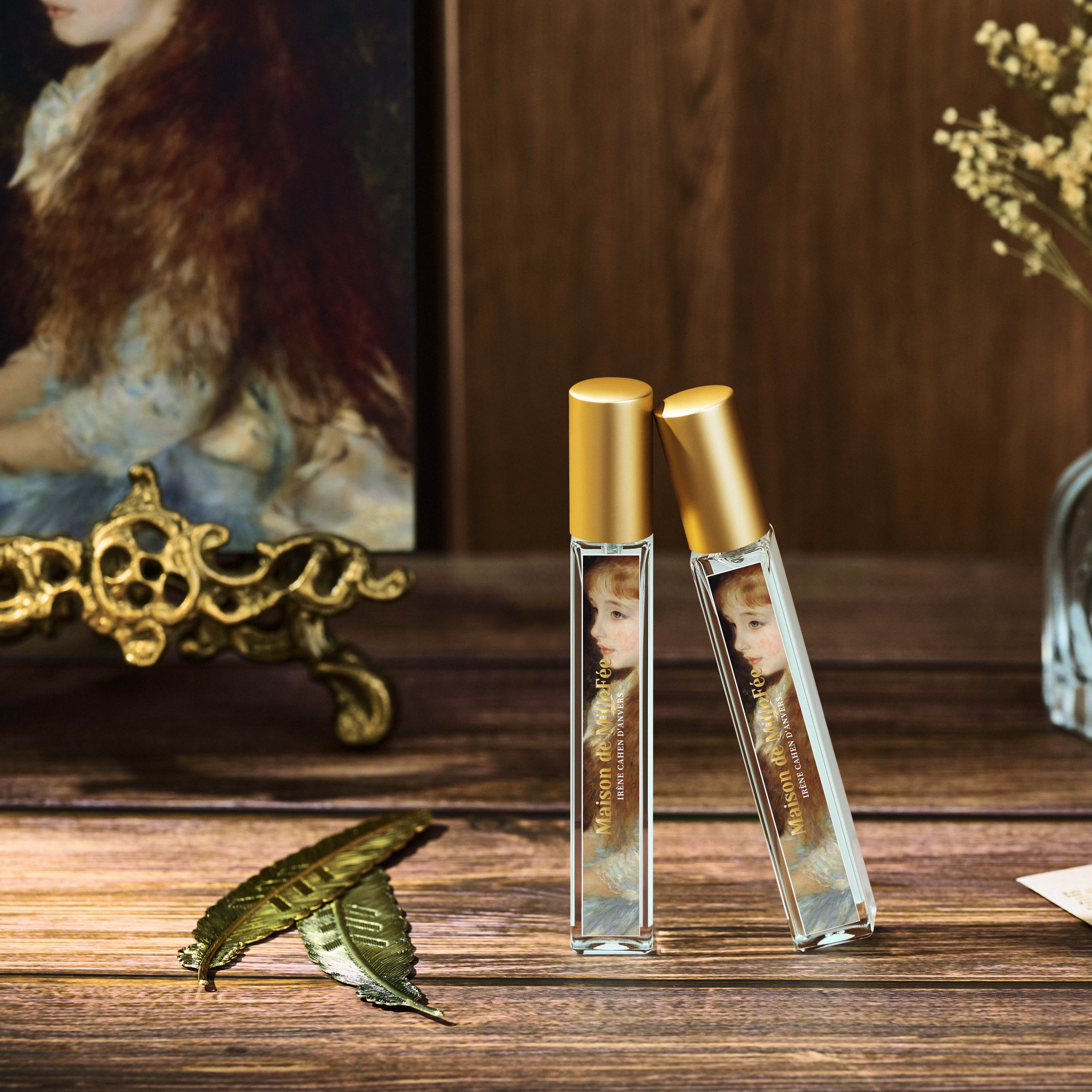 Xmas限定ボックス選択可能【お友達が色/香りを選べる】絵画フレグランス＆アイシャドウセット