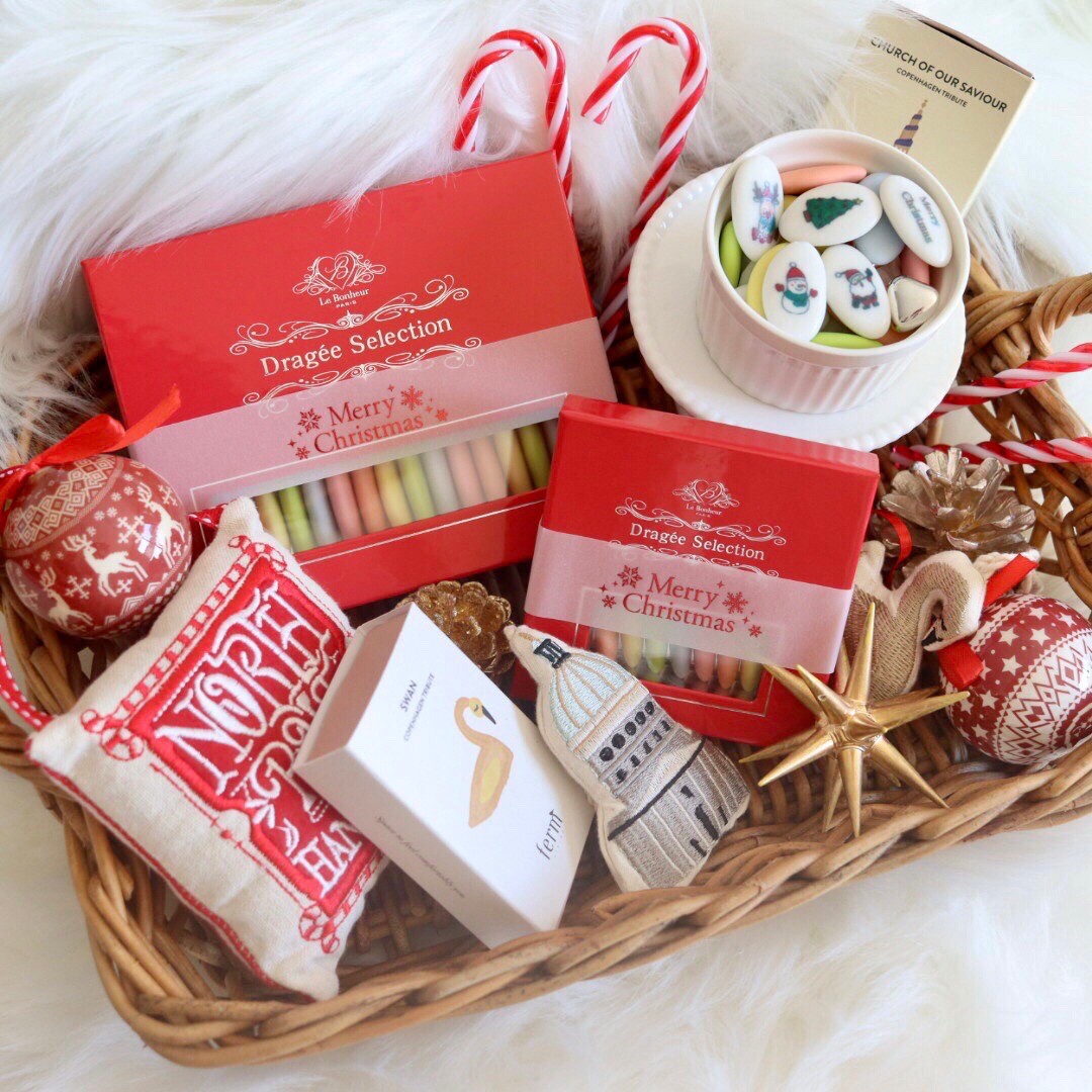 【クリスマス限定】フランス産 メッセージプリント ドラジェ アソートボックス