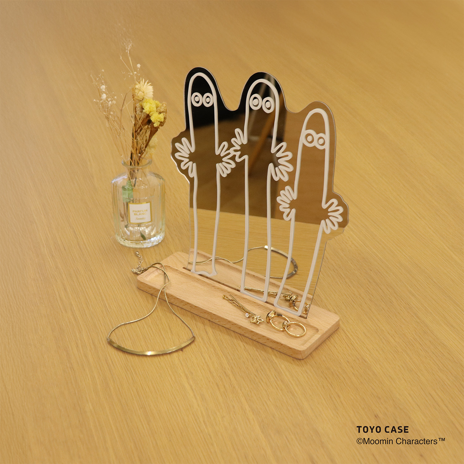 ダイカットスタンドミラー ムーミンシリーズ