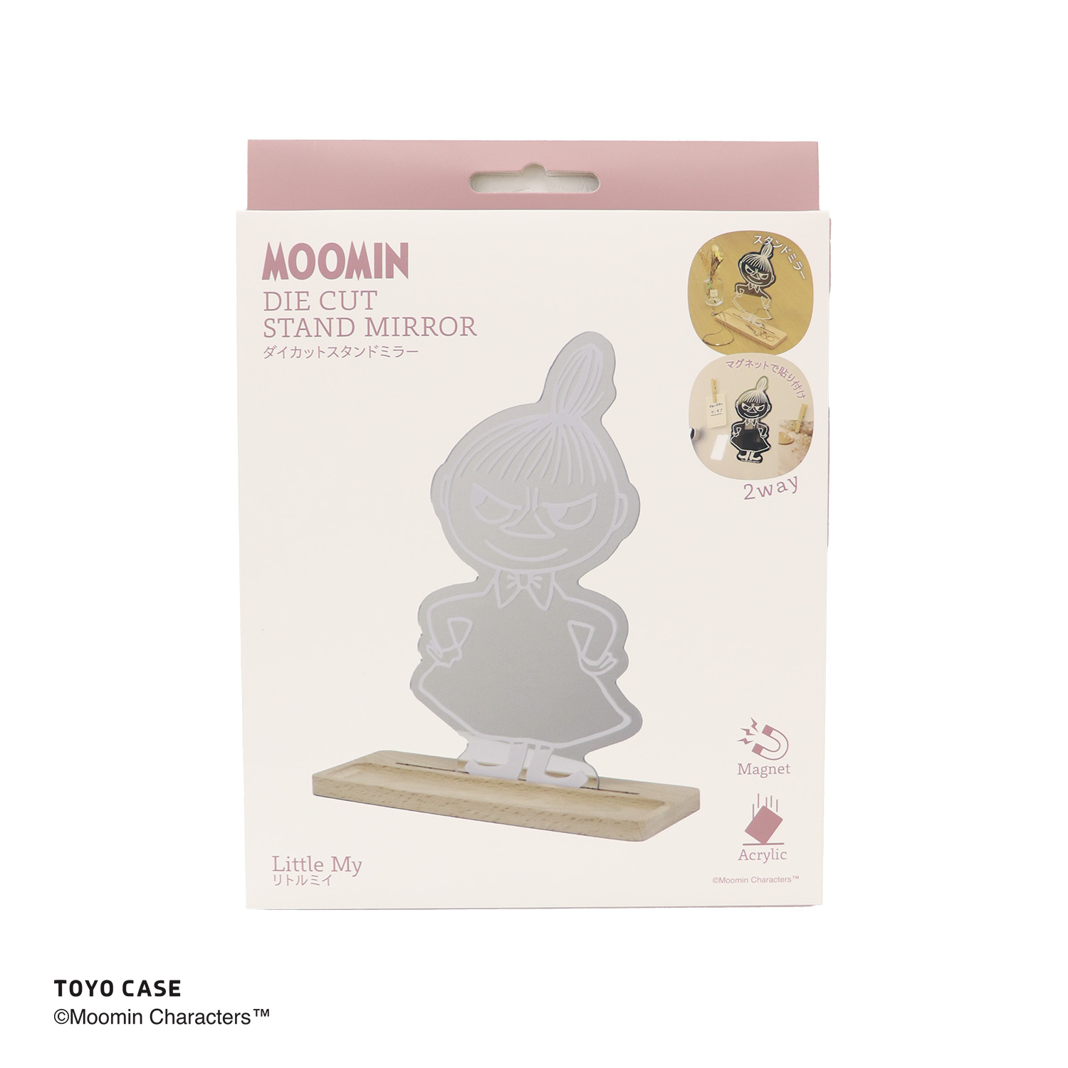 ダイカットスタンドミラー ムーミンシリーズ
