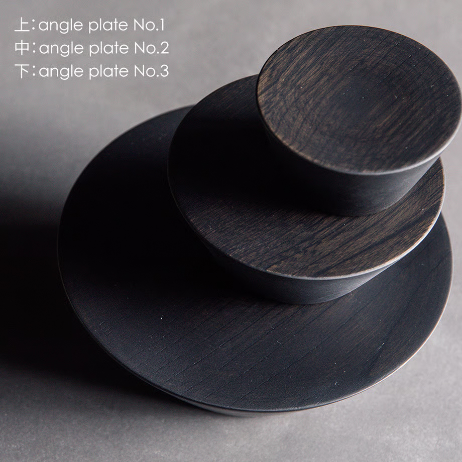 Angle Plate No.2　120×50㎜　台皿　マットブラック