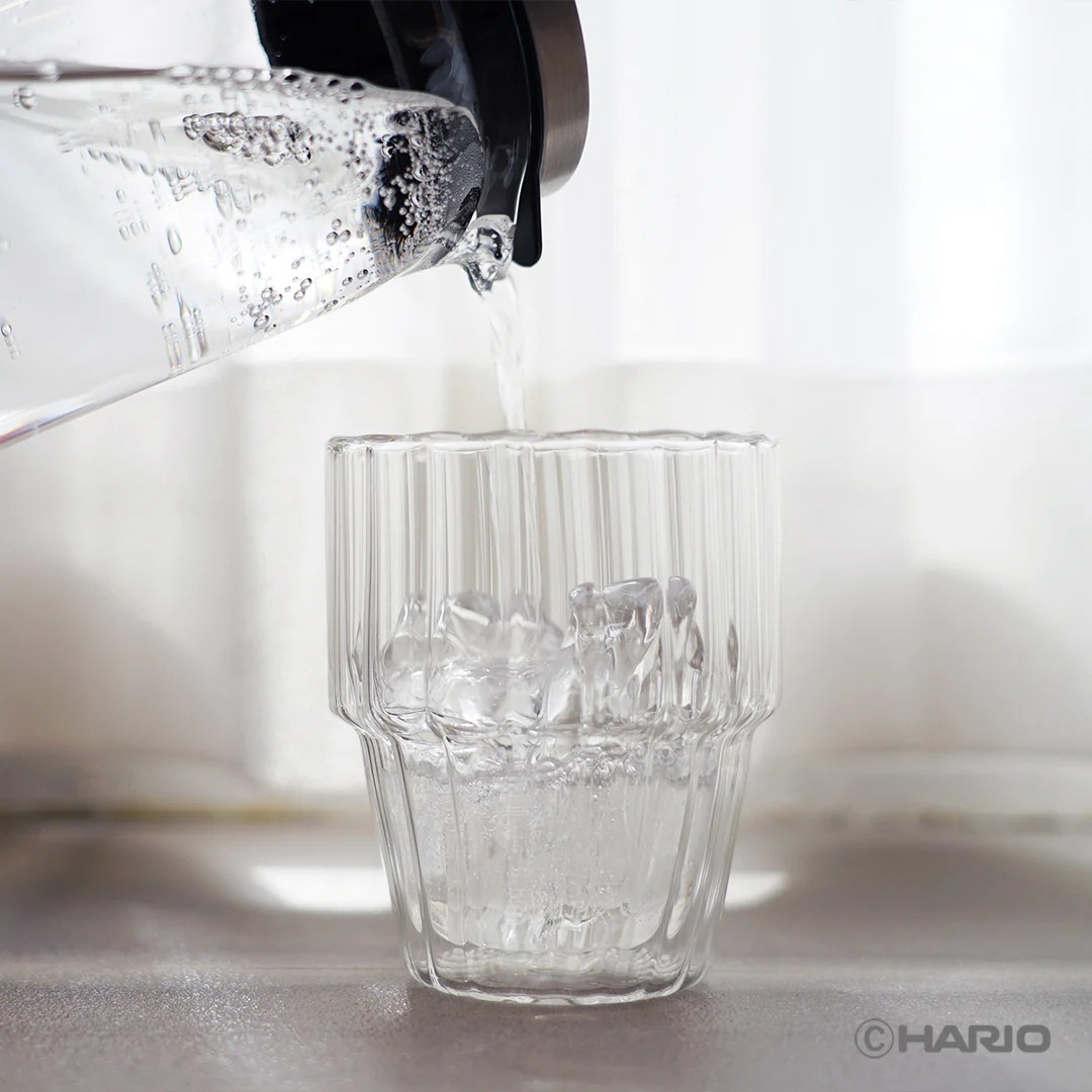 ダブルウォールスタックグラス　ライン　2個セット