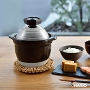 フタがガラスのご飯釜（サイズ選択）