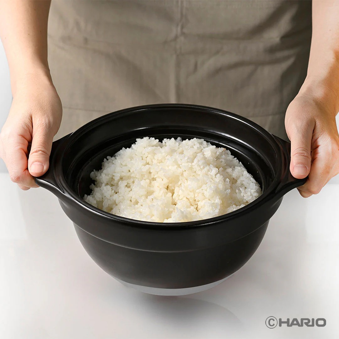 フタがガラスのご飯釜（サイズ選択）