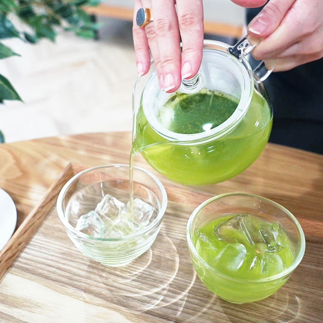 茶茶急須・丸 AYAORI＆耐熱湯呑み２個セット