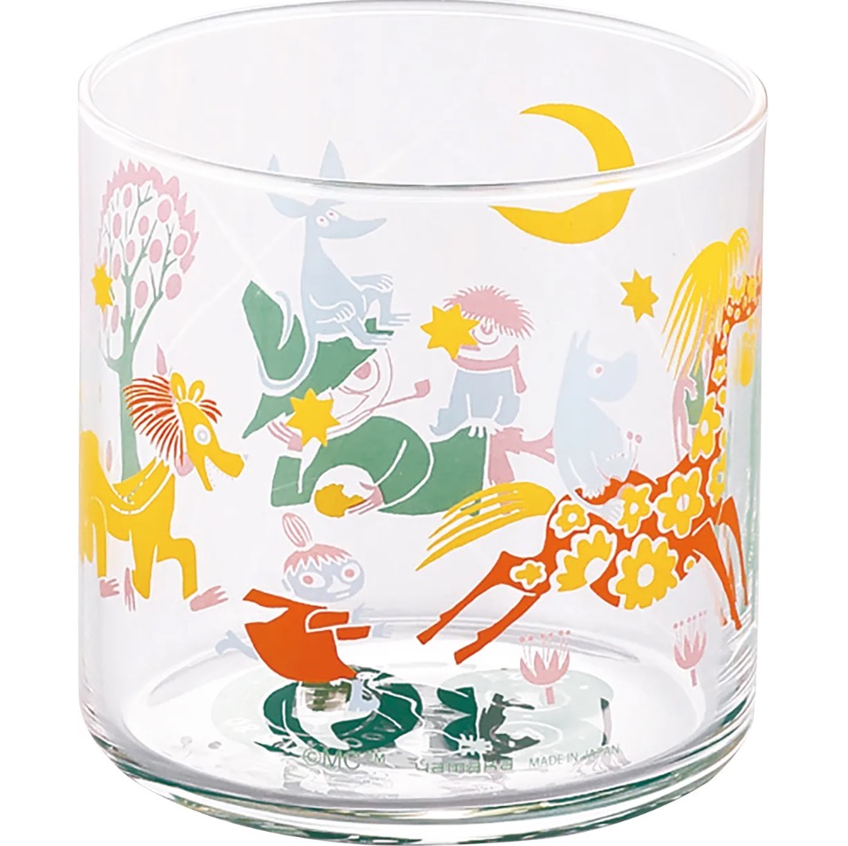 【ムーミン】ガラスタンブラー