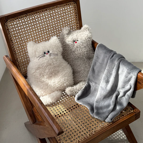 ミネットクッションブランケット | Finissage Home（フィニサージュ