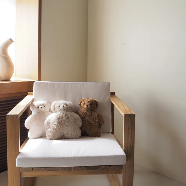 テディウォーマーL（アンティークブーケカラー）