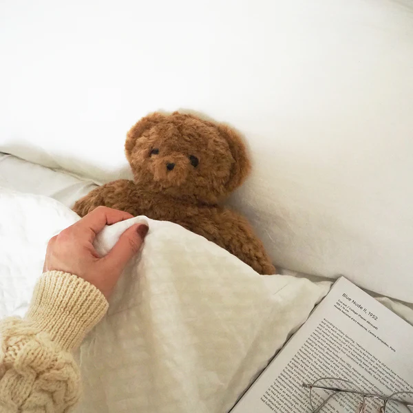 テディウォーマーL（アンティークブーケカラー）