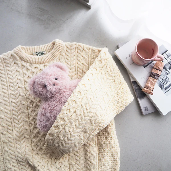 テディウォーマーL（アンティークブーケカラー）