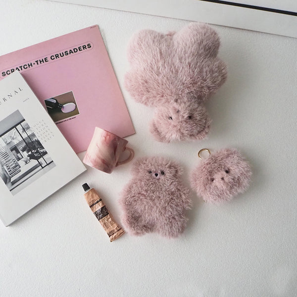 テディウォーマーL（アンティークブーケカラー）