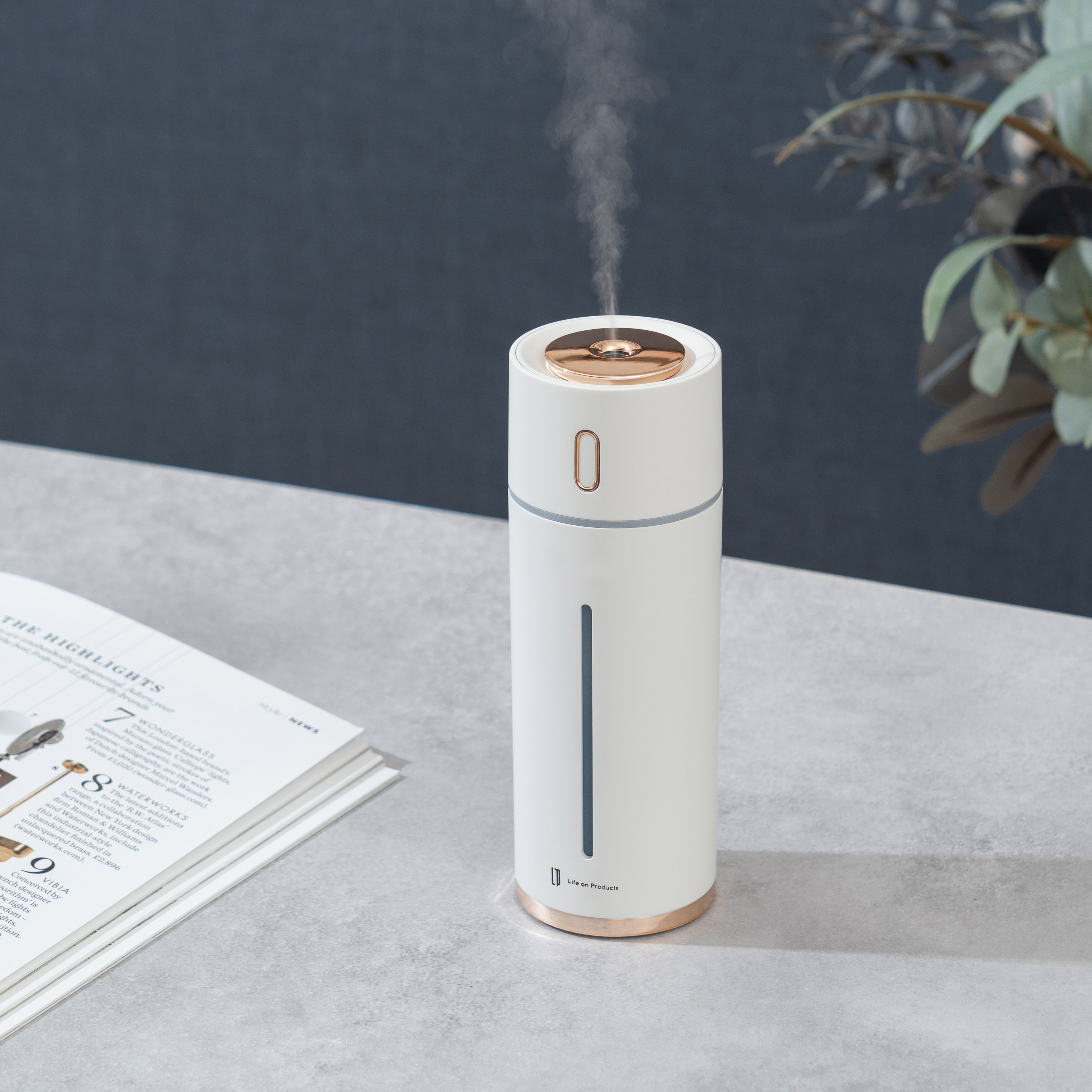充電式 スリム加湿器