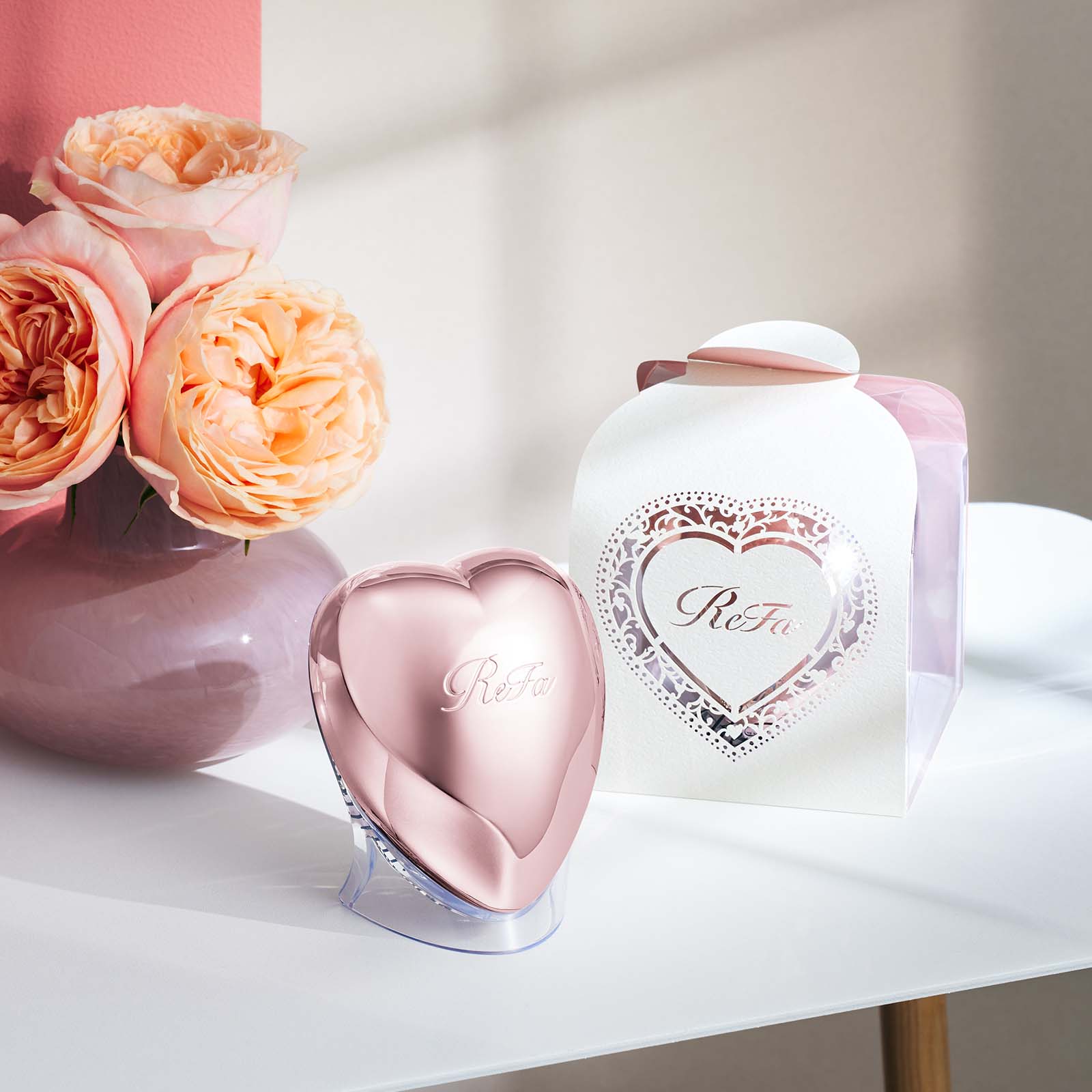 【ReFaギフトセット】リファハートブラシ＆ギフトスリーブセット