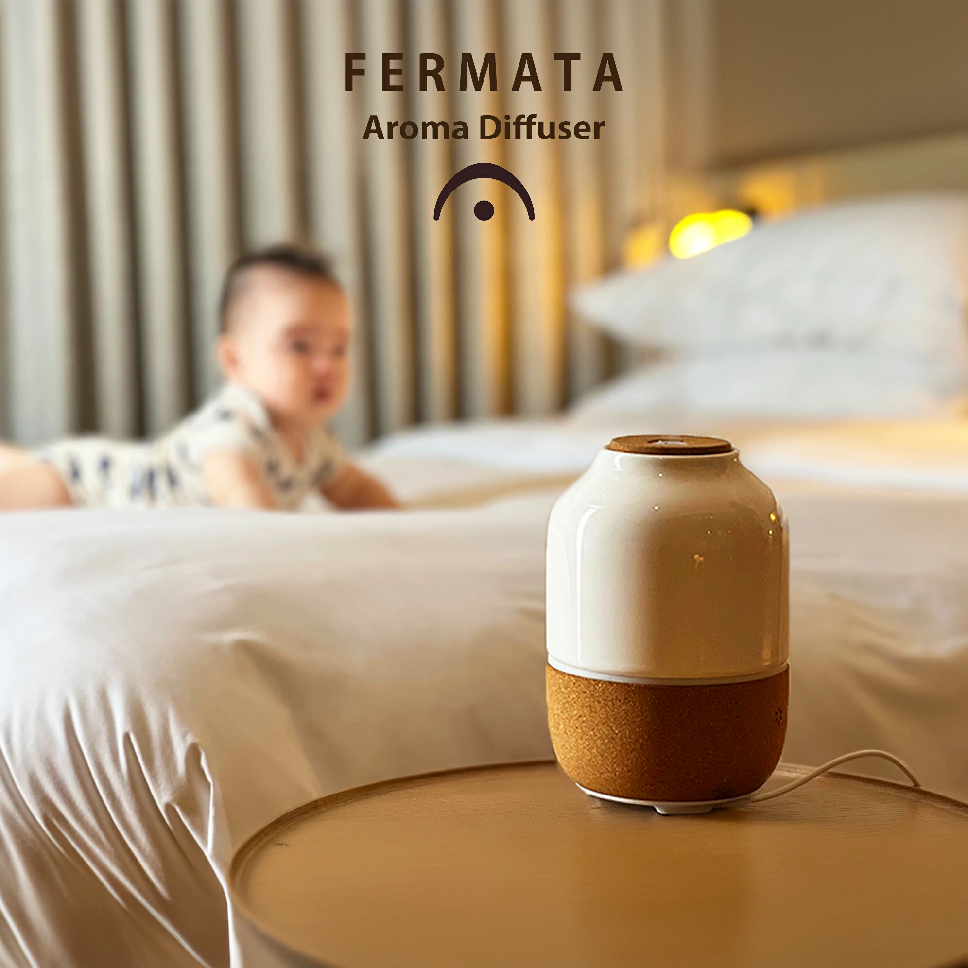 フェルマータ 加湿器/アロマデュフューザー セラミック