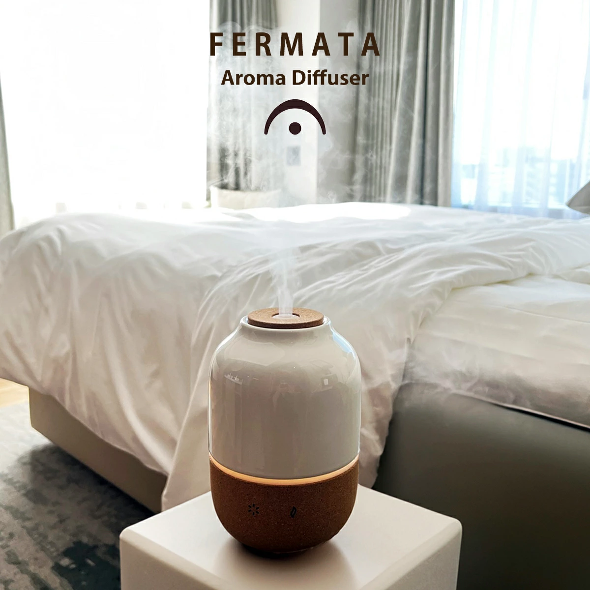 フェルマータ 加湿器/アロマデュフューザー セラミック | FERMATA