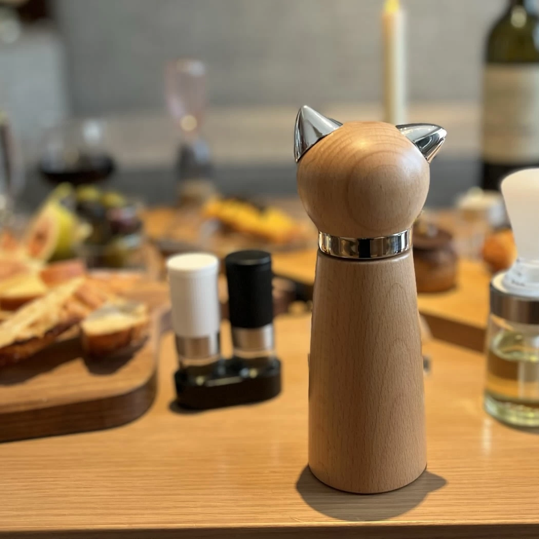 Woody Cat Spice Grinder ウッディキャットスパイスグラインダー