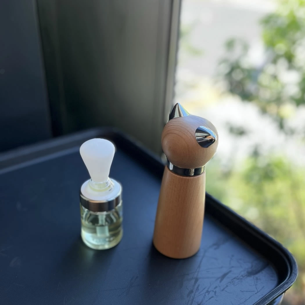 Woody Cat Spice Grinder ウッディキャットスパイスグラインダー