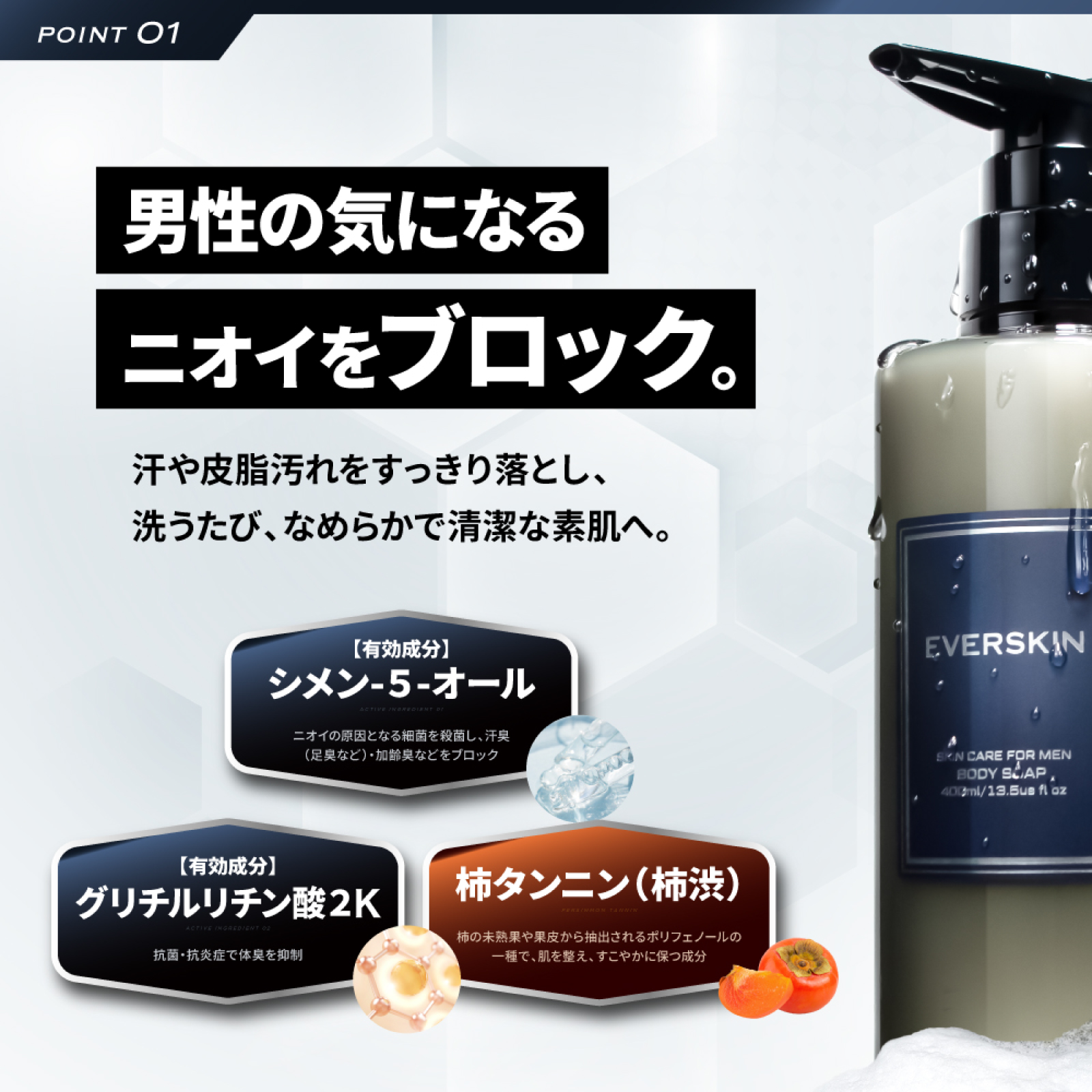 メンズ ボディーソープ