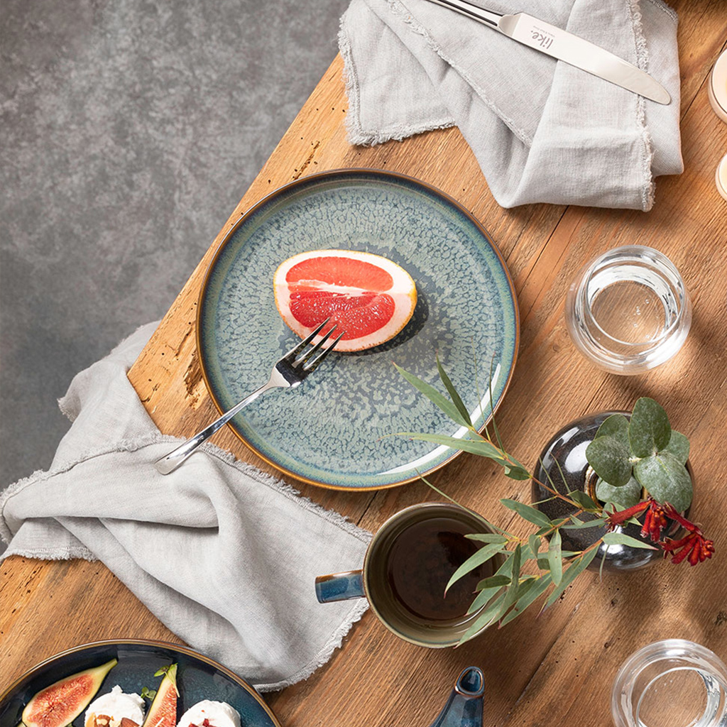 【色が選べるペア】クラフテッド プレート21cm