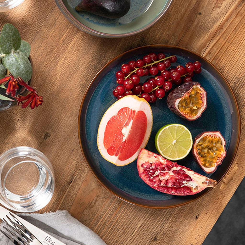 【色が選べるペア】クラフテッド プレート21cm