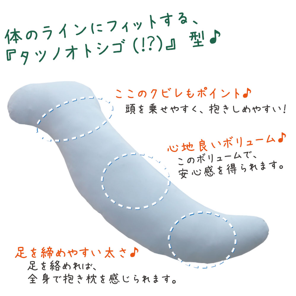はじめての 抱き枕 シンプル かつ高品質の日本製 抱き枕 