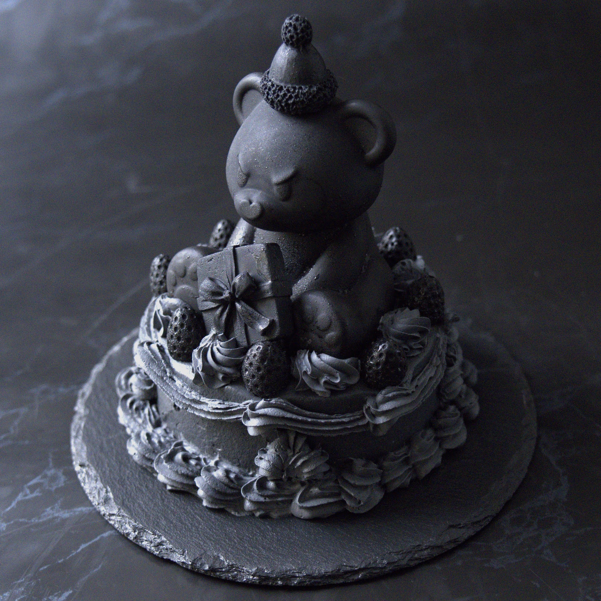 【期間限定】王冠ショートケーキ＆テディベアケーキ タワーセット：クリスマス2025