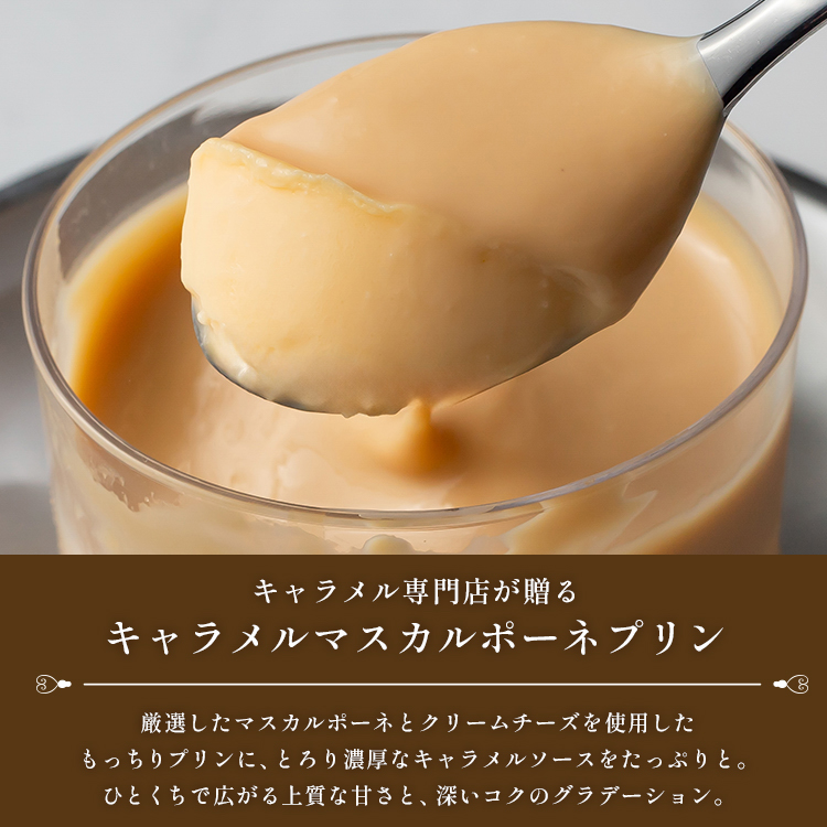 キャラメルマスカルポーネプリンセット（light/middle/premium dark各2本セット） 御中元 お中元 夏ギフト 早割 指定可 即日出荷