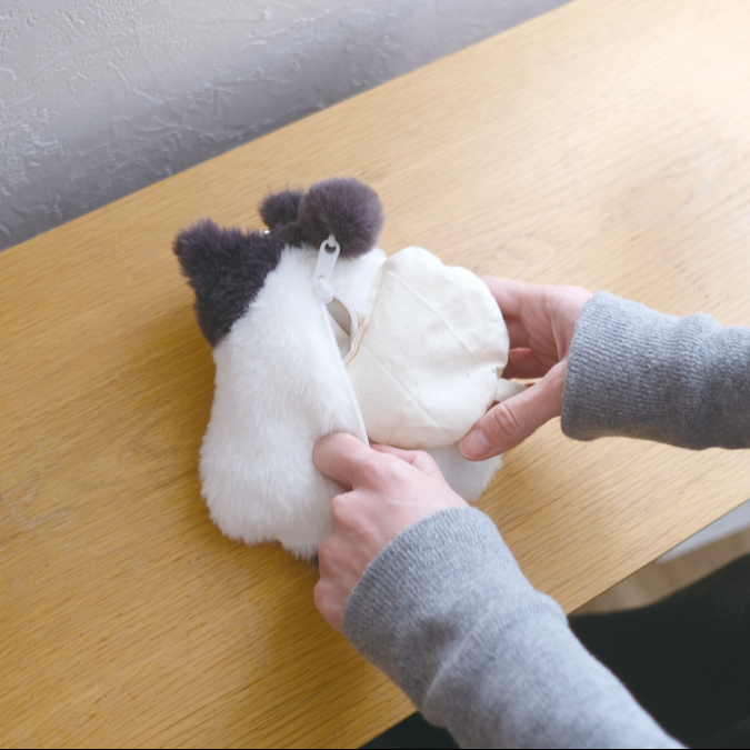 レンジで温めるだけ！小さな家族のミニウォーマー