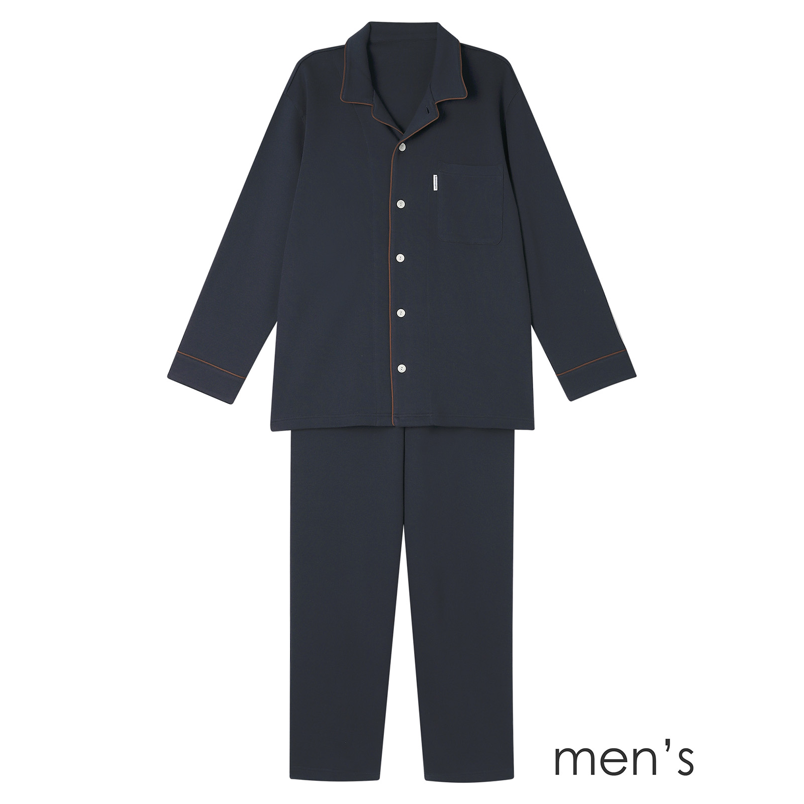 【睡眠科学】肌のここちよさを考えた やわらかあったか素材のメンズパジャマ