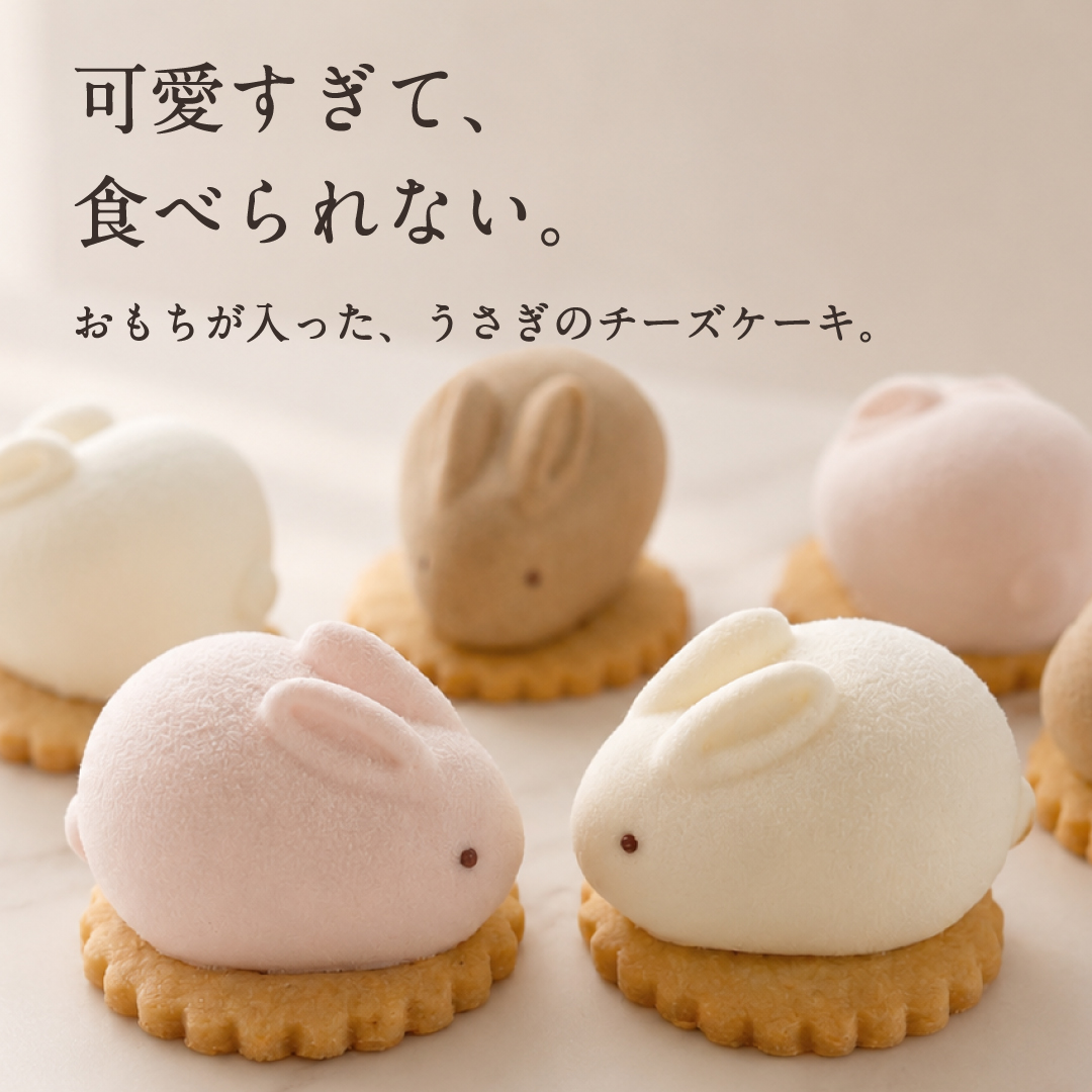 うさもっち 6個ボックス | MOTCH（モッチ）のプレゼント・ギフト通販