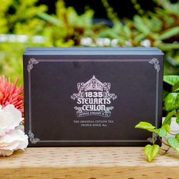 【ファーストクラスで採用された紅茶】George Steuart Tea  トライアングルバッグ2缶セット