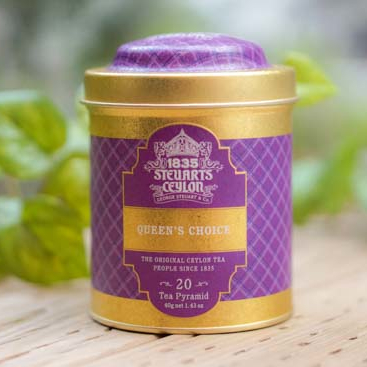 【ファーストクラスで採用された紅茶】George Steuart Tea  トライアングルバッグ2缶セット