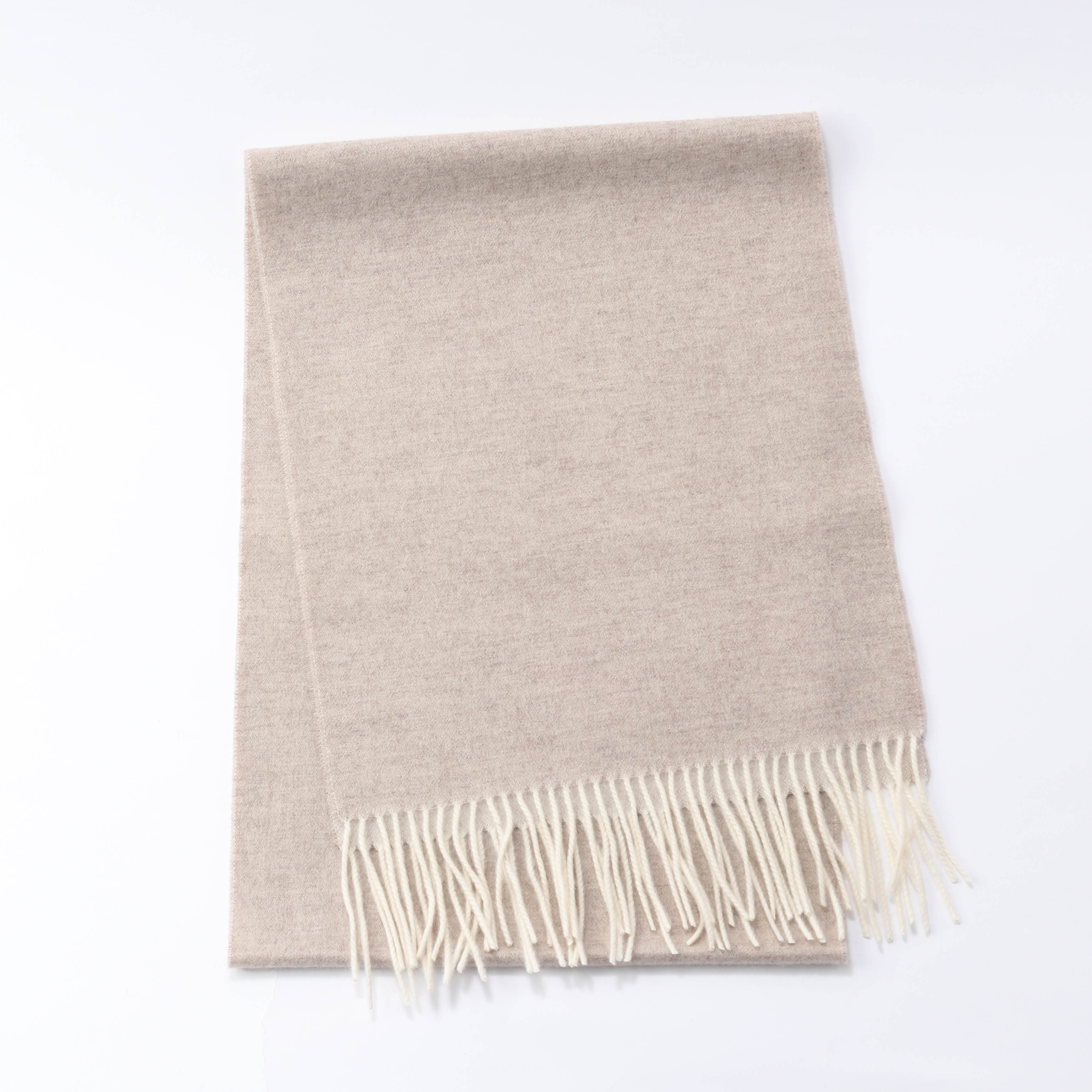 カシミヤ100% リバーシブルマフラー