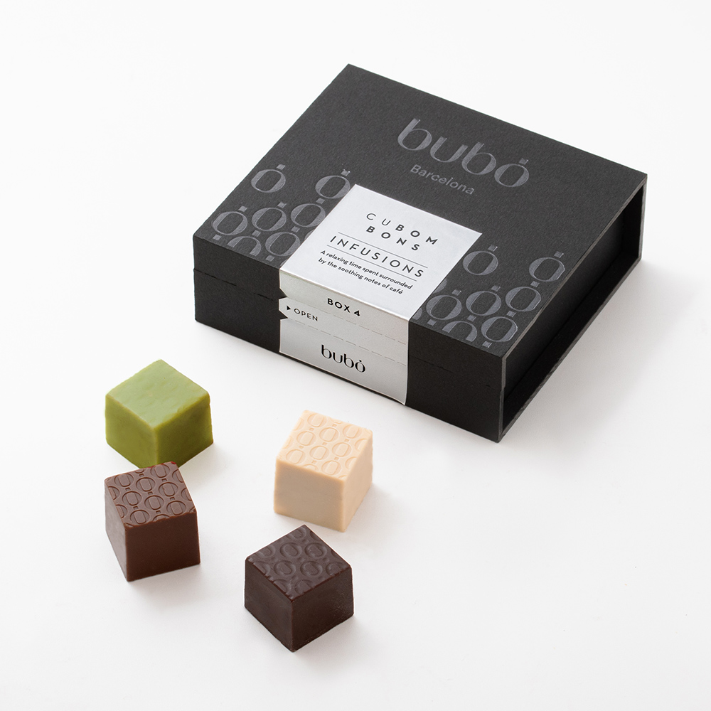 キューブボンボン4種