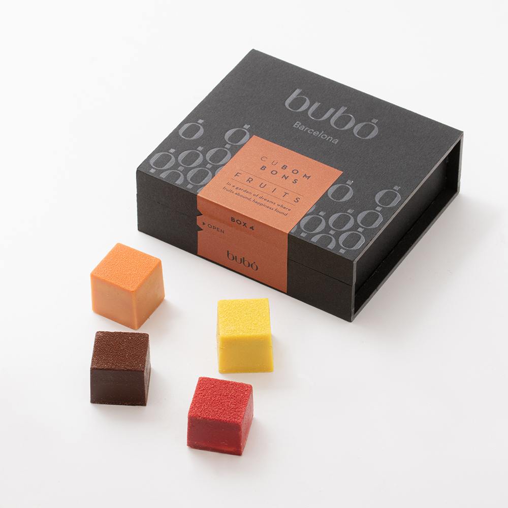 キューブボンボン4種