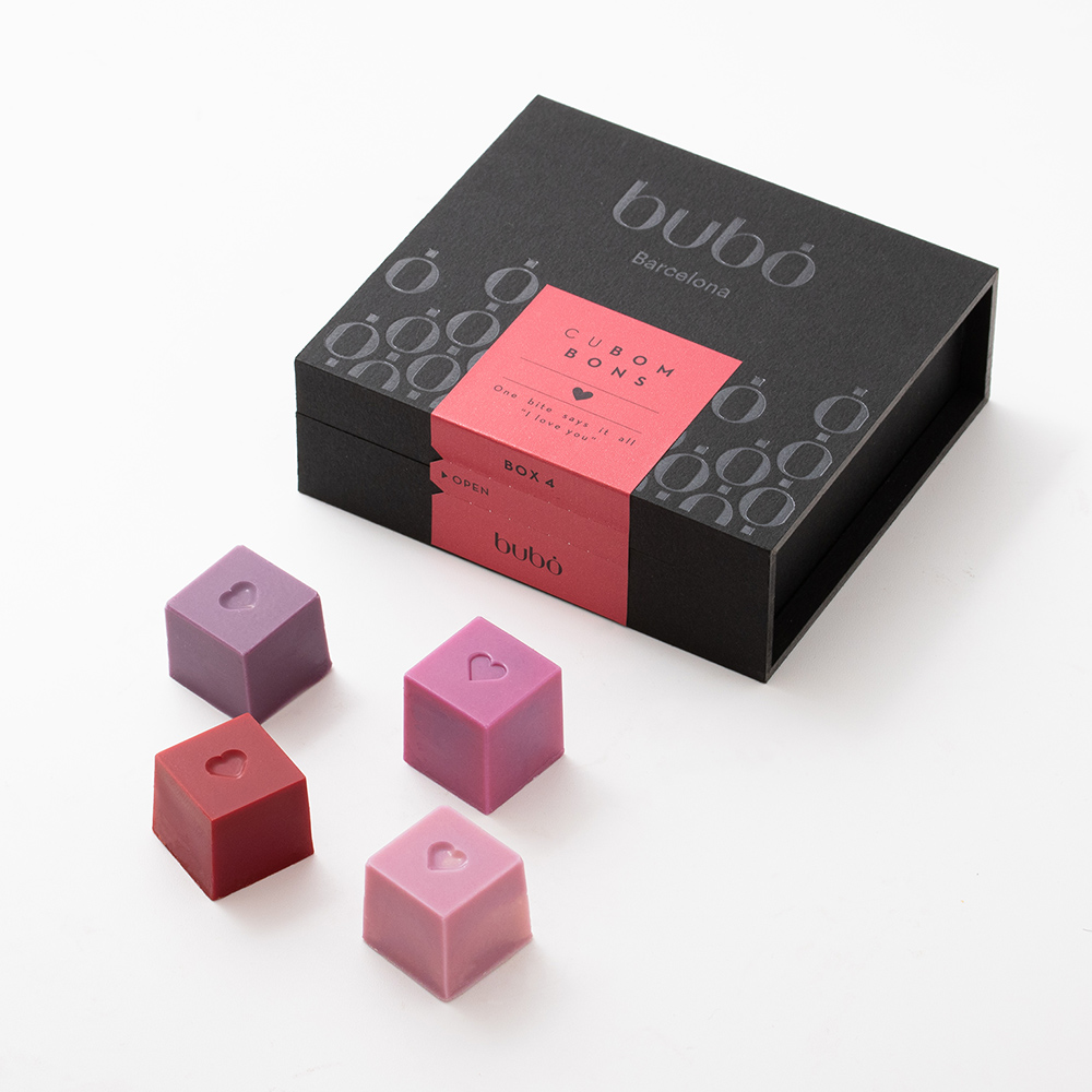 キューブボンボン4種
