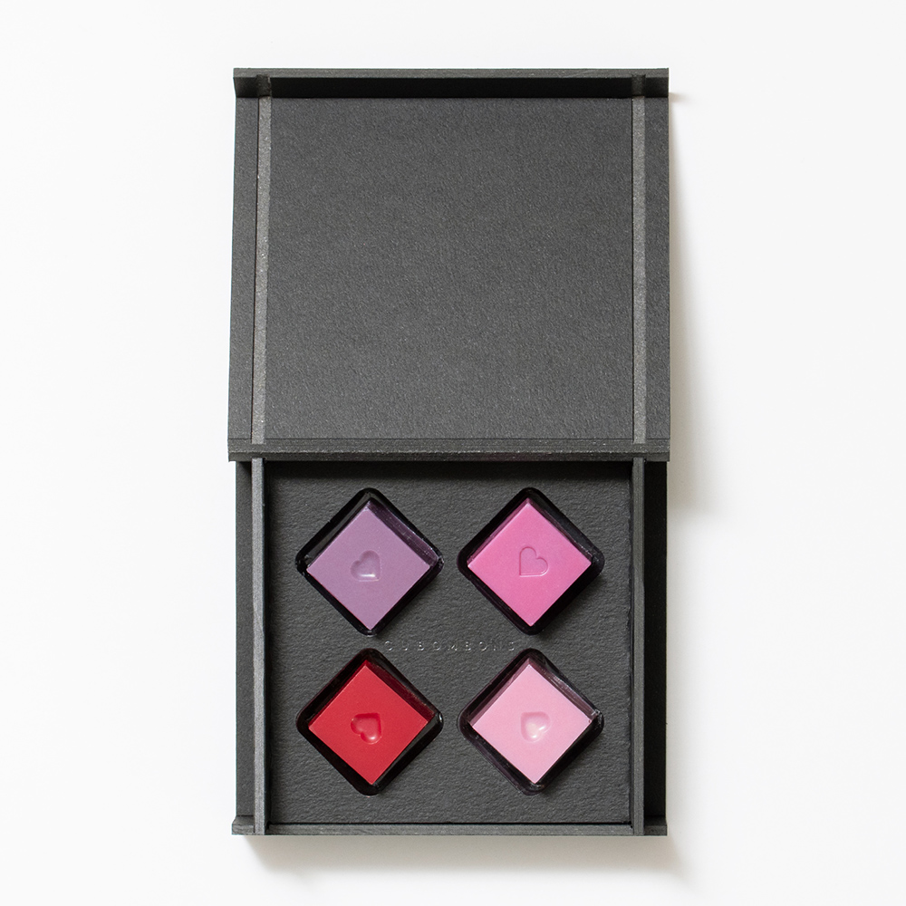 キューブボンボン4種