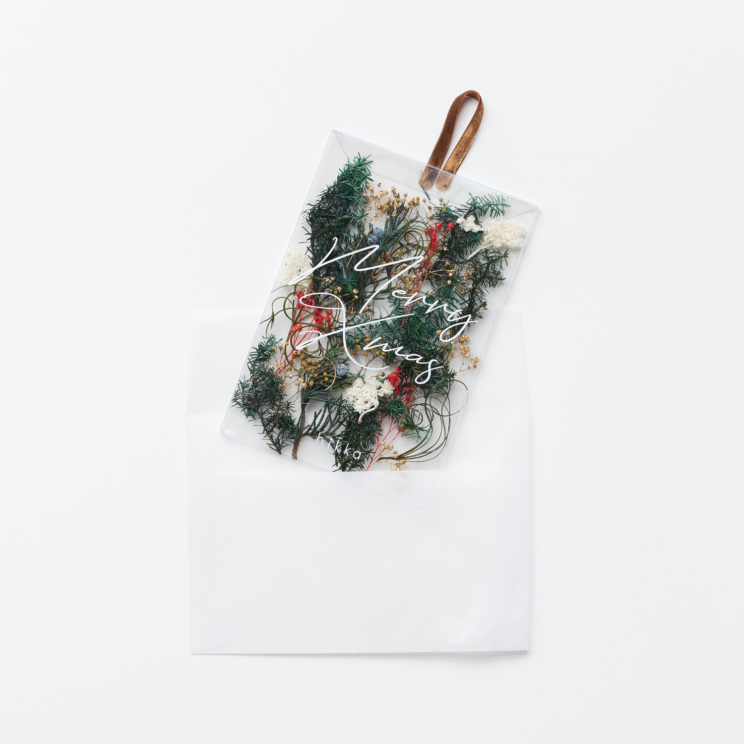 メッセージカード ブーケ「FOR YOU / Xmas」