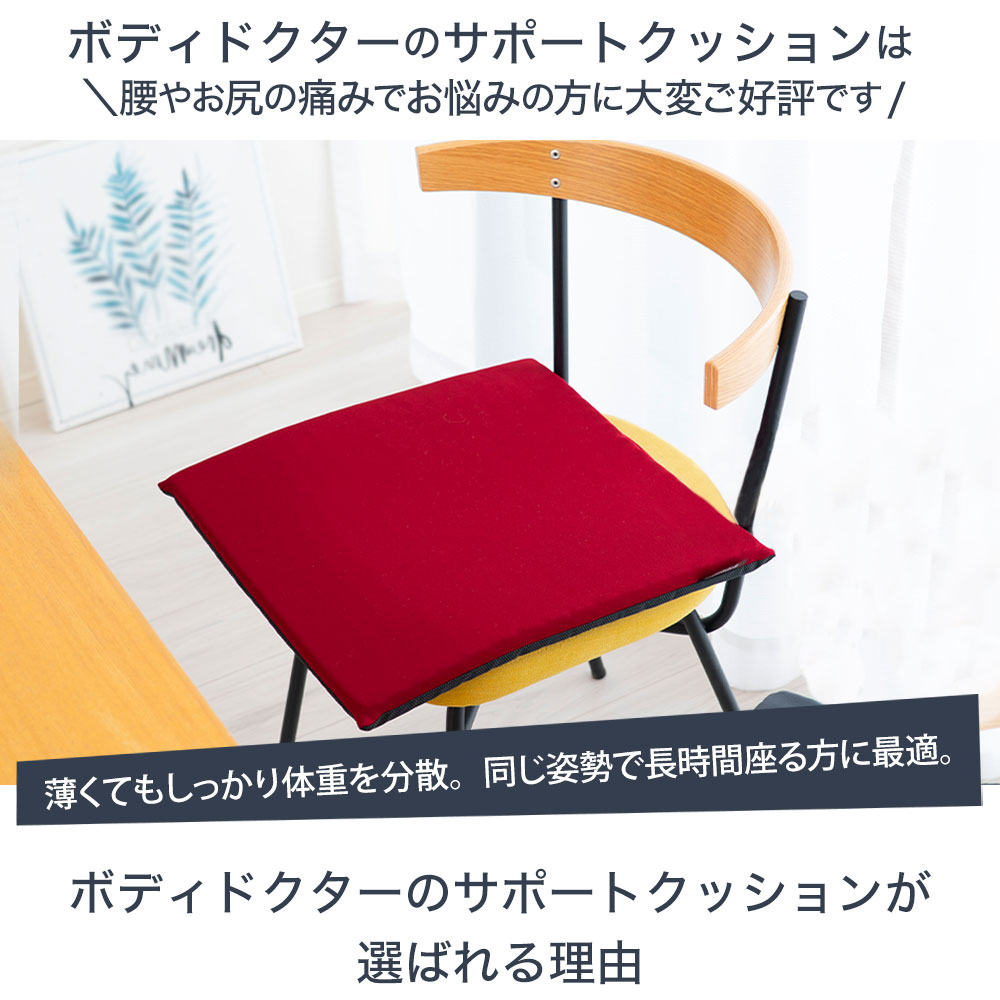ボディドクター ザ・シート （座っている時間を快適にする超薄型シートクッション） 体圧分散