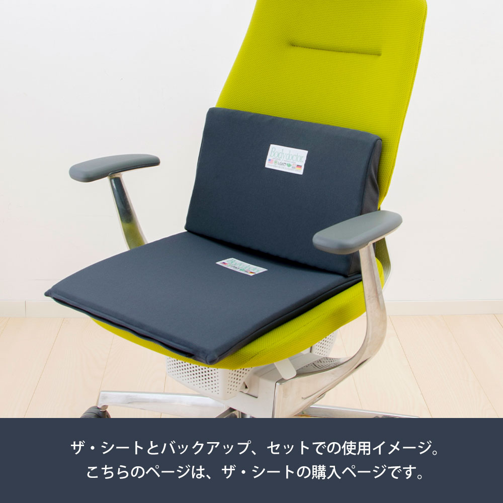 ボディドクター ザ・シート （座っている時間を快適にする超薄型シートクッション） 体圧分散